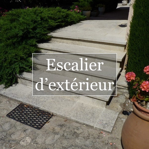 Escaliers de jardin