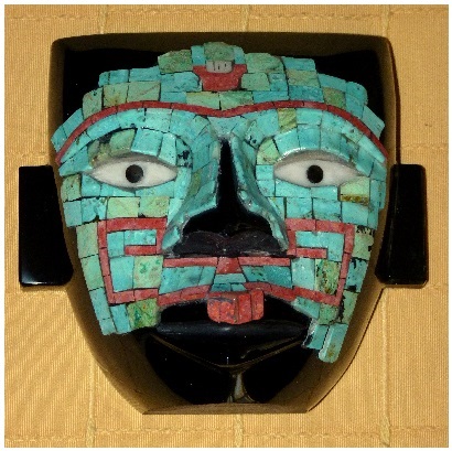Masque mexicain - Après restauration
